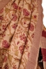 Designer Floral Pure Tussar Silk Saree